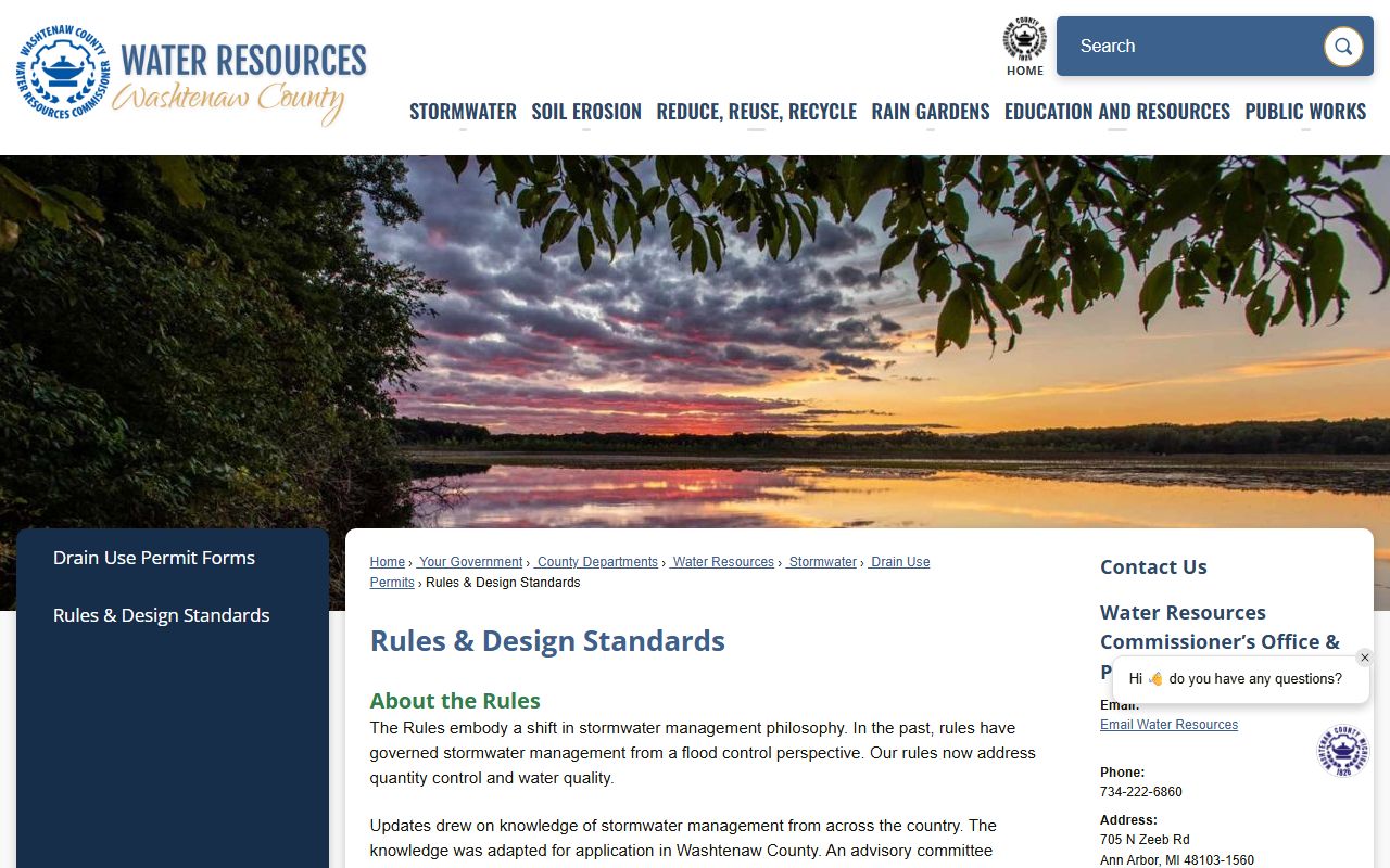 Washtenaw County Clerk office page for people search