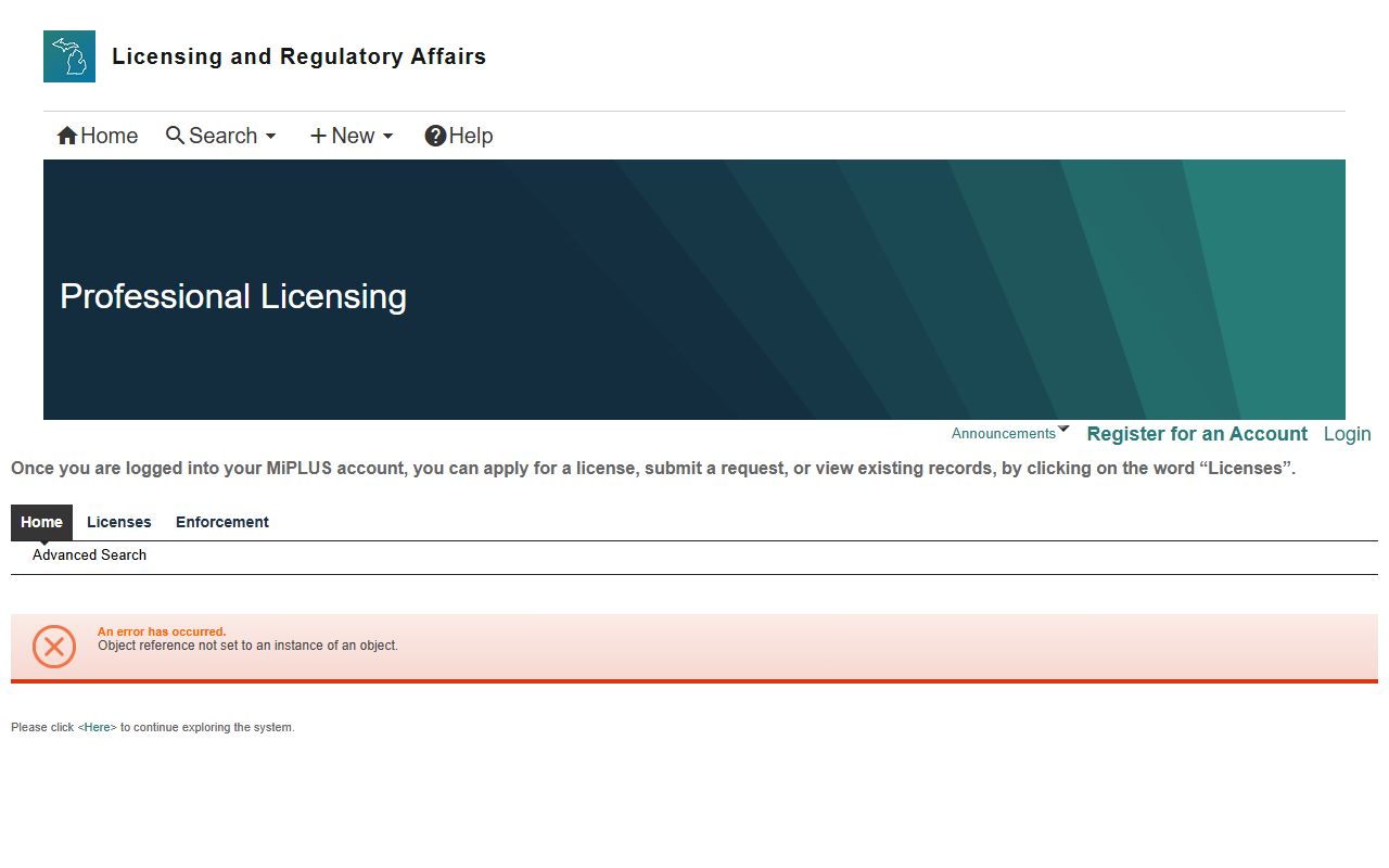 Michigan LARA license verification people search